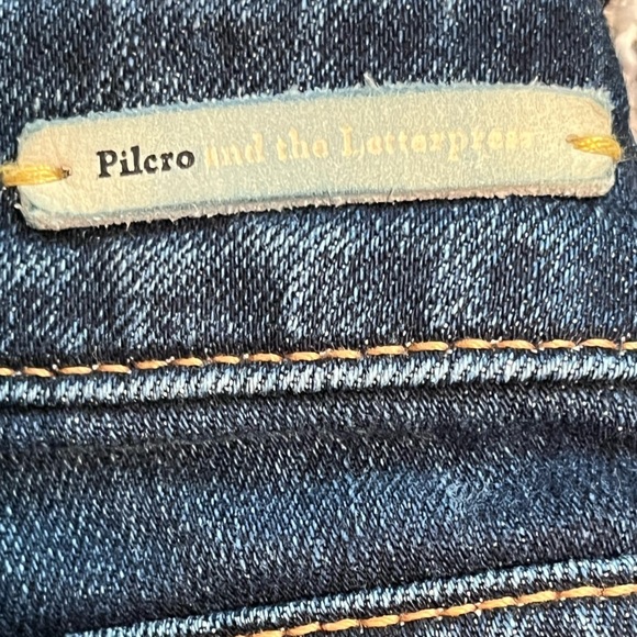 Anthropology Pilcro and the letterpress STET fit Skinny ankle jeans Sz 26 - Picture 3 of 5